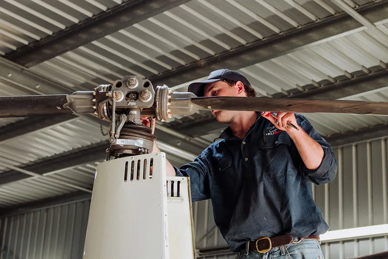 casa approved helicopter maintenance